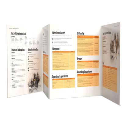 Hunter: The Reckoning 5e editie RPG Storyteller's Screen Kit *Engelse versie*