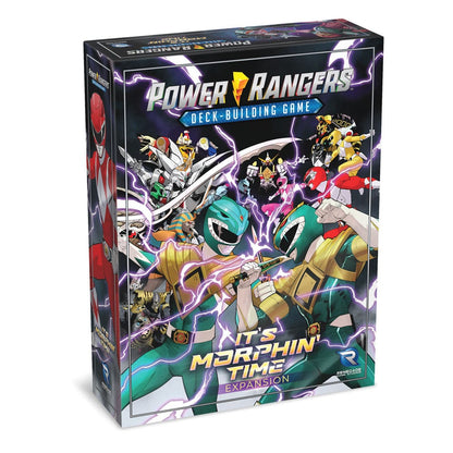 Power Rangers Card Game Deck-Building Es la expansión de tiempo de la morfina *Versión de Englische *