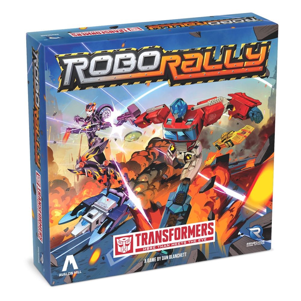 Avalon Hill board game Robo Rally Transformers *English Version*
