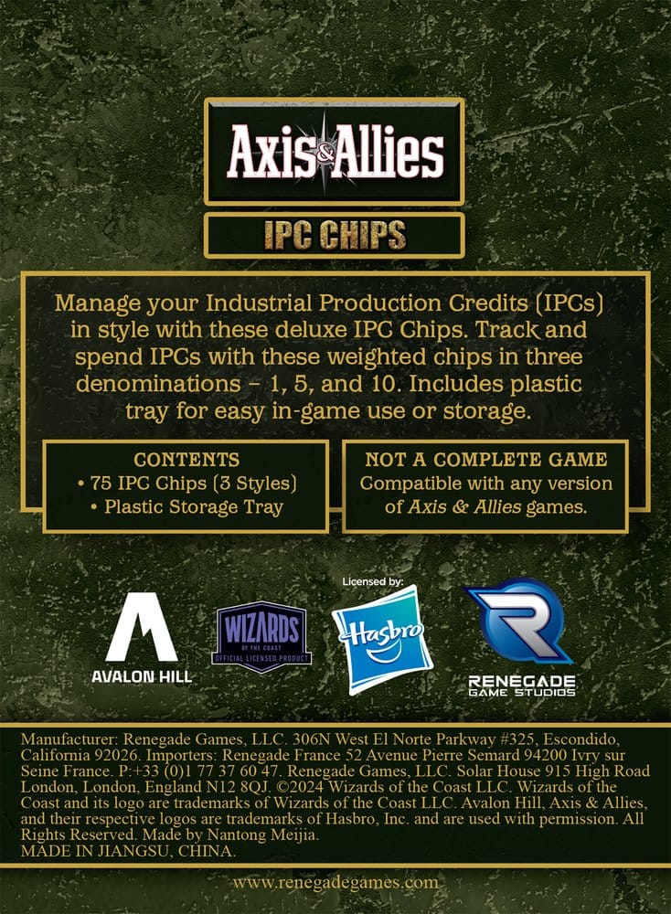 Achse & Verbündete IPC -Chips