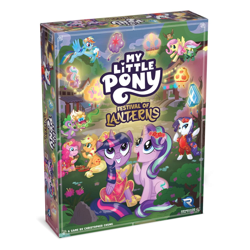 My Little Pony Tile Placement Game Festival of Lanterns *Version anglaise*