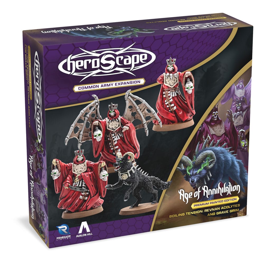 Heroscape Revnan Acolytes & Grave Grim Army Exp
