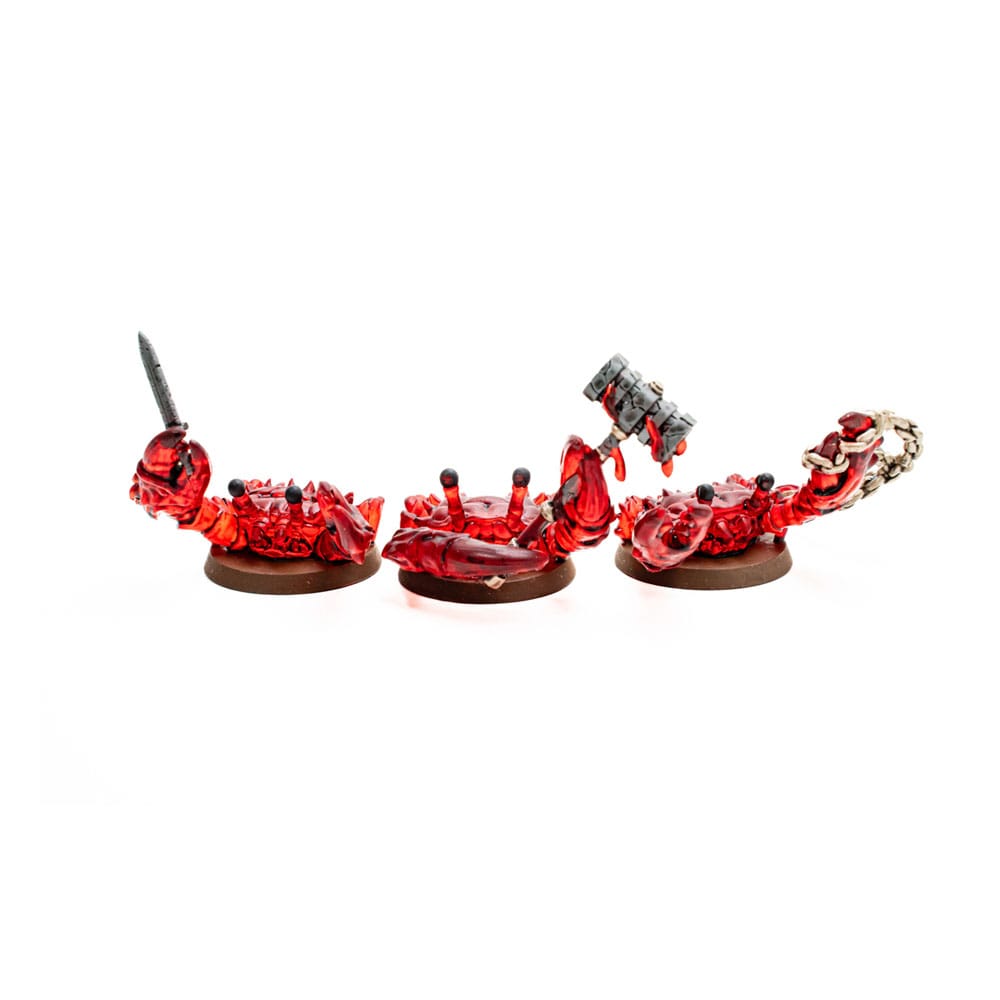 Heroscape Molten Crustaceans & Tanuki Tricksters
