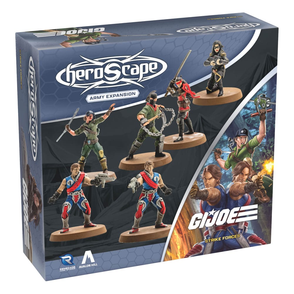 G.I.Joe Heroscape Army Expansion Strike Forces *Engelsk versjon*
