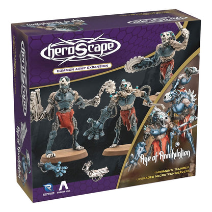 Heroscape Army Expansion Age of Annihilation Opgraderede Necrotech Reavers (fælles) *Engelsk version*