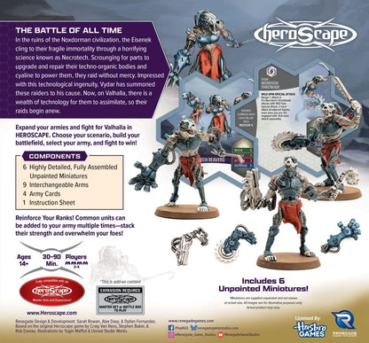 Heroscape Army Expansion Age of Annihilation Opgraderede Necrotech Reavers (fælles) *Engelsk version*