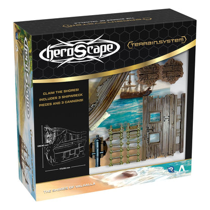 Heroscape Terrengutvidelse Shores of Valhalla *Engelsk versjon*