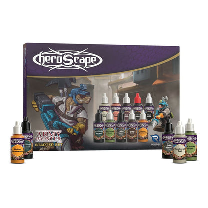 Heroscape verfset voor miniaturen legerschilder startset