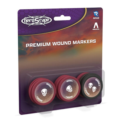 Heroscape Tokens Premium Wundmarker