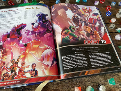 Power Rangers RPG Limit 6 Player Core Rulebook Set