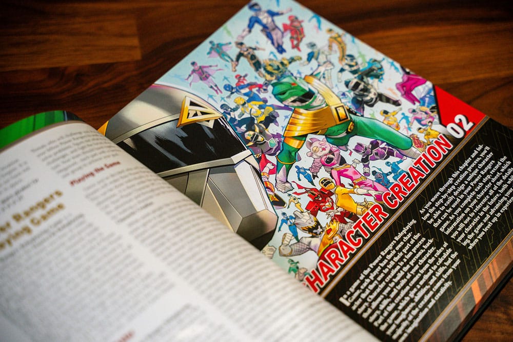 Power Rangers RPG Limit 6 Player Core Rulebook Set