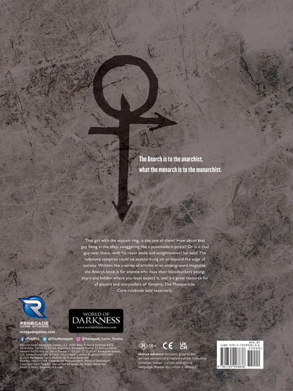 Vampire: The Masquerade 5. Baskı RPG kitabı Alma Maters Sourcebook *İngilizce Sürüm*