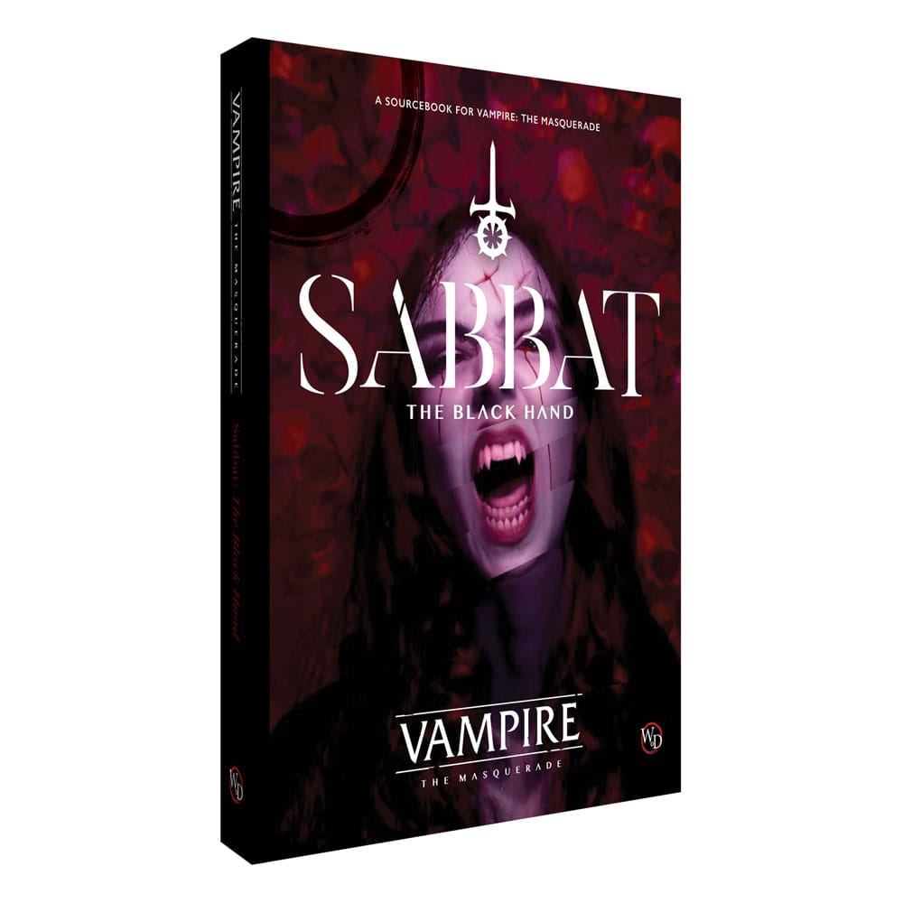 Vampire: The Masquerade 5. Baskı RPG kitabı Sabbat: The Black Hand Sourcebook *İngilizce Sürüm*