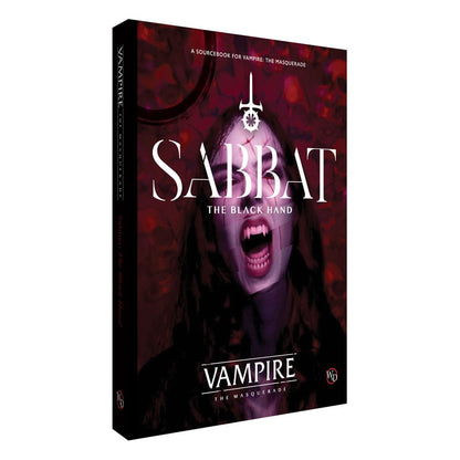 Vampire: The Masquerade 5. Baskı RPG kitabı Sabbat: The Black Hand Sourcebook *İngilizce Sürüm*