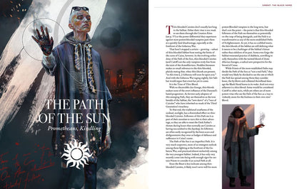 Vampire: The Masquerade 5. Baskı RPG kitabı Sabbat: The Black Hand Sourcebook *İngilizce Sürüm*