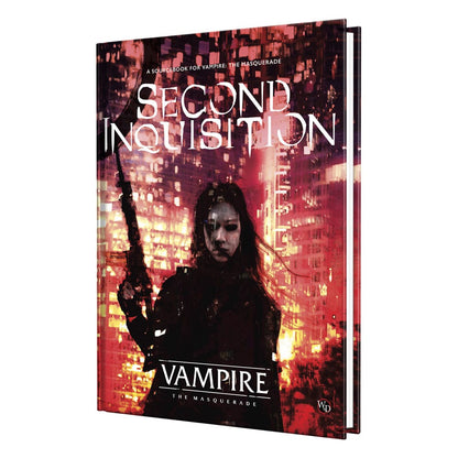 Vampire: The Masquerade 5a edizione RPG libro Second Inquisition *Versione inglese*