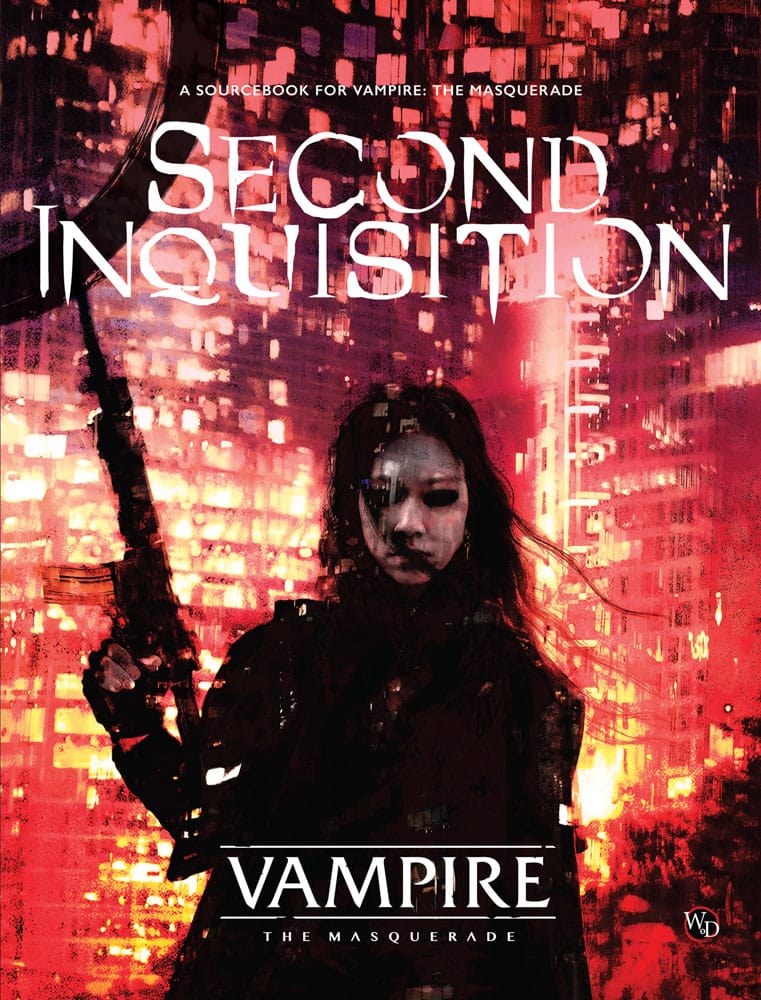 Vampire: The Masquerade 5a edizione RPG libro Second Inquisition *Versione inglese*