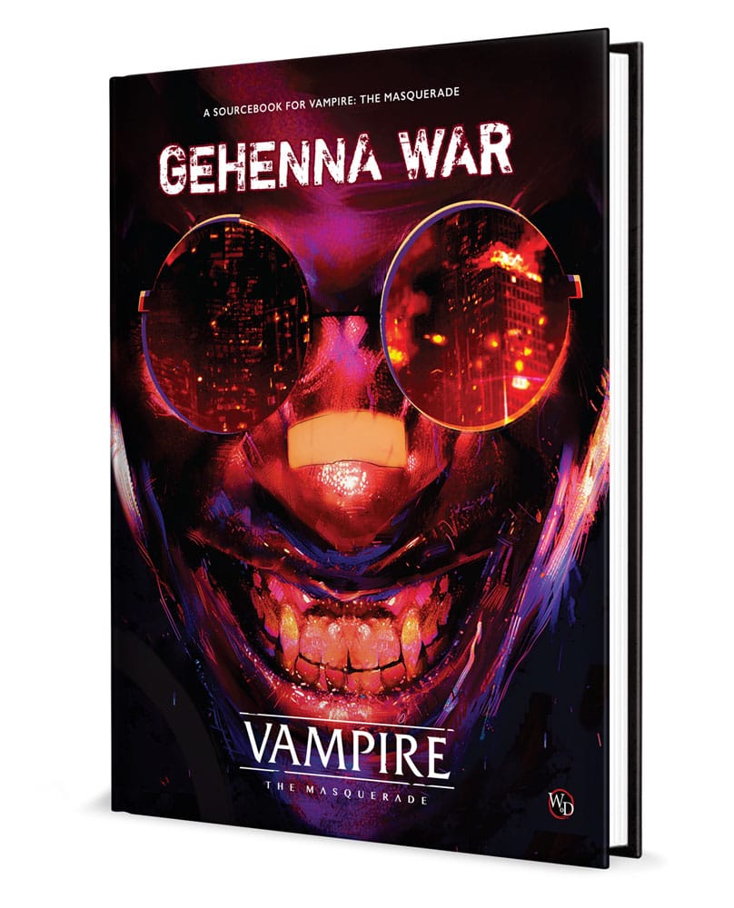 Vampire: The Masquerade 5th Edition RPG-bog Gehenna War Sourcebook *Engelsk version*