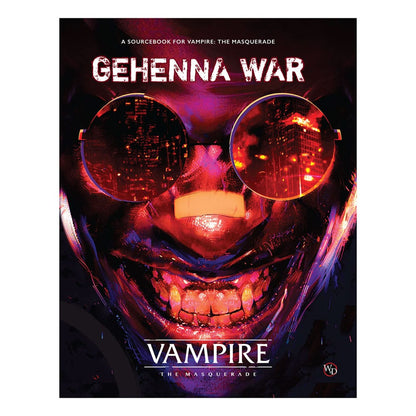 Vampire: The Masquerade 5th Edition RPG-bog Gehenna War Sourcebook *Engelsk version*