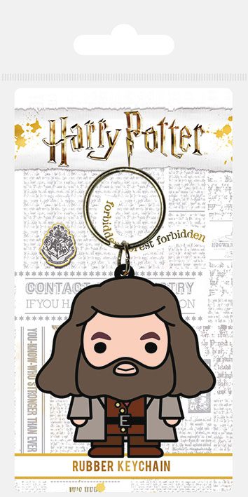 Keychain en caoutchouc Harry Potter Chibi Hagrid 6 cm