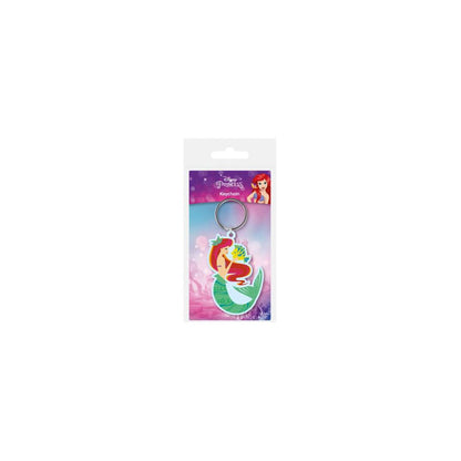 Keychain en caoutchouc Disney la petite sirène 6 cm