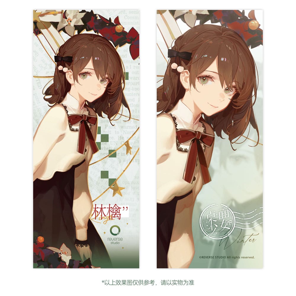 Originalni lik Pvc Status 1/8 Desktop Girls Series Winter Ringo Još jedna boja 24 cm