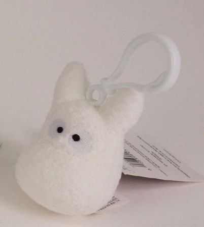 Mon voisin totoro en peluche clip de sac à dos totoro blanc 6 cm