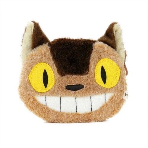 Min nabo Totoro Plush Coin Purse Catbus 12 cm