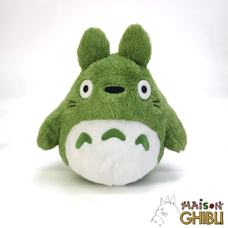 Il mio vicino Totoro Fluffy Beanbag Peluche Figura Grande Totoro Verde