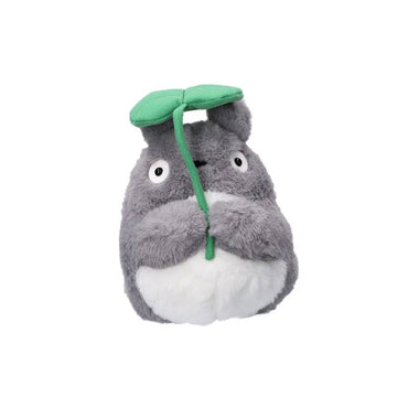 Min nabo Totoro Nakayoshi Plush Figur Big Totoro med blad 21 cm