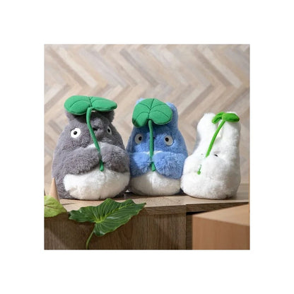 My Neighbor Totoro Nakayoshi Plush Figure Big Totoro with leaf 21 cm