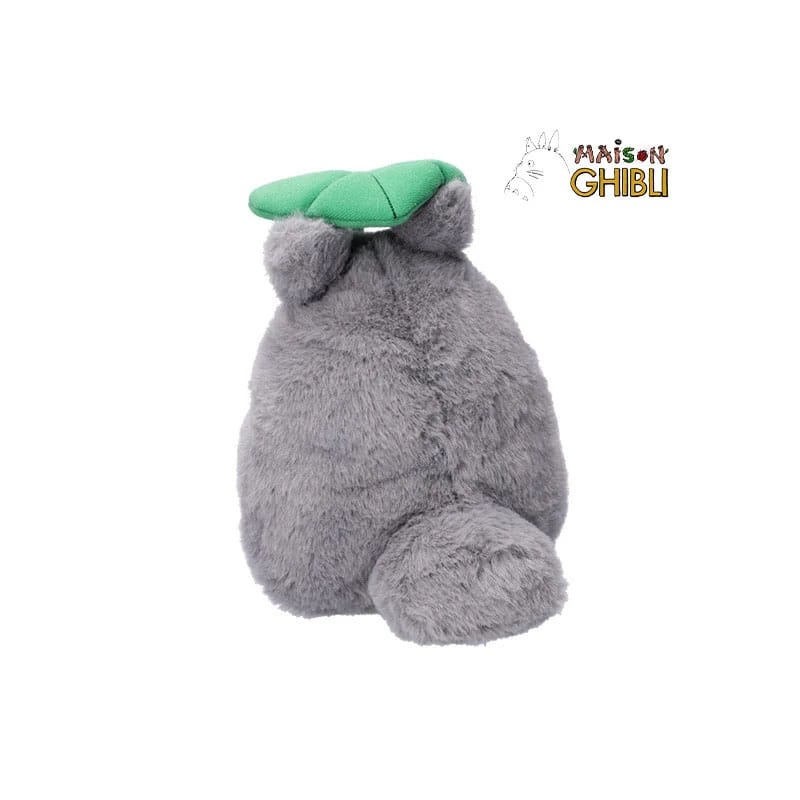 My Neighbor Totoro Nakayoshi Plush Figure Big Totoro with leaf 21 cm