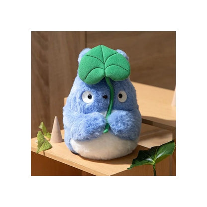 Min nabo Totoro Nakayoshi Plush Figur Medium Totoro med blad 20 cm