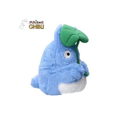 Min nabo Totoro Nakayoshi Plush Figur Medium Totoro med blad 20 cm