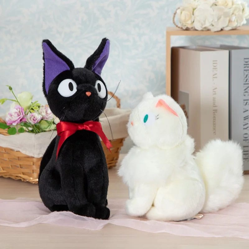 Kiki's Delivery Service Plush Figure Jiji Sitting M 32 cm