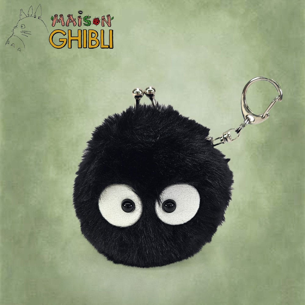 Mini plišana torbica za novčiće My Neighbor Totoro Funwari Soot Sprite
