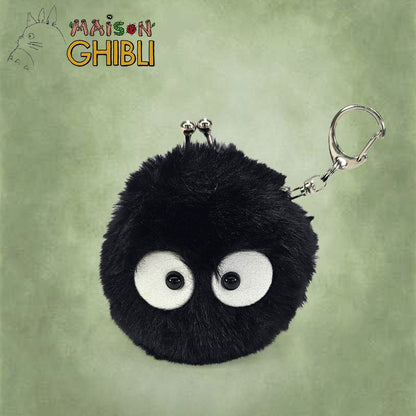 Mini plišana torbica za novčiće My Neighbor Totoro Funwari Soot Sprite