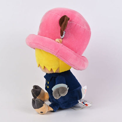 One Piece Plush Figure Chopper x Sanji 20 cm