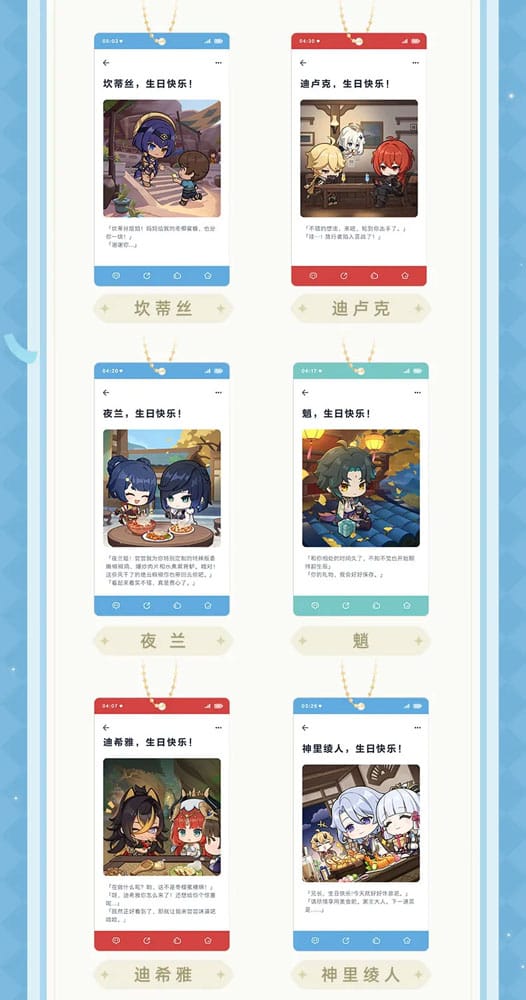 Genshin Impact Nøglering Blind Box Box B Display (15)