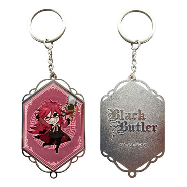 Black Butler PVC Keychain Grell