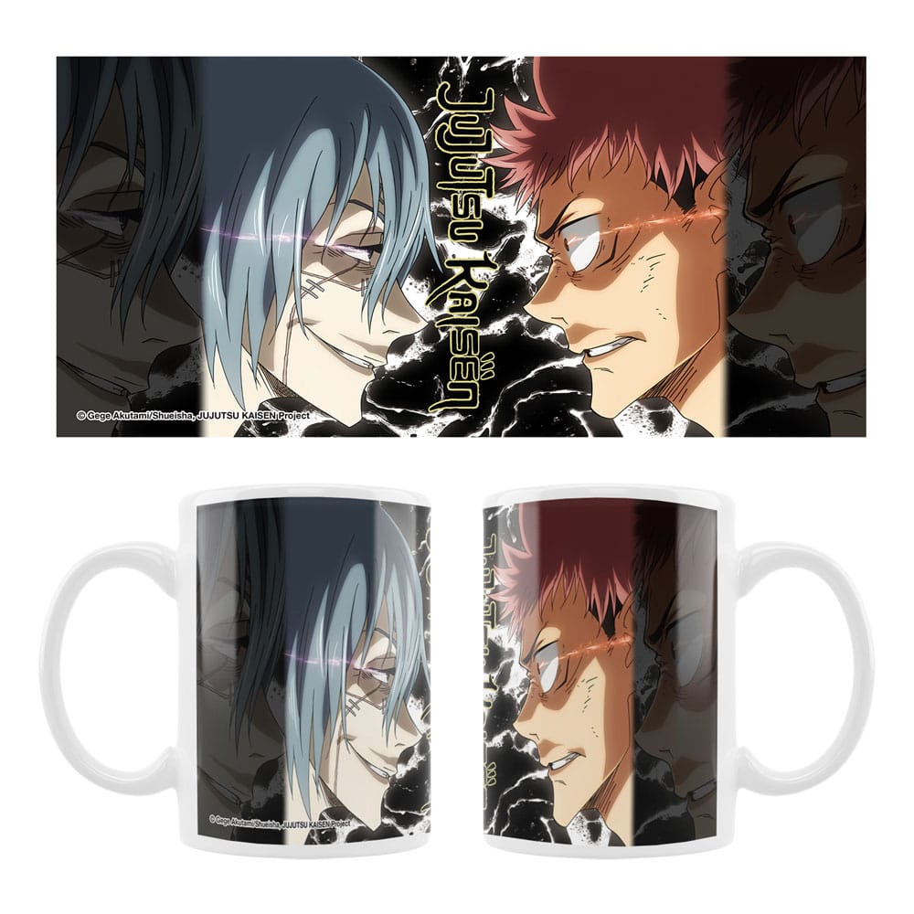 Jujutsu kaisen en céramique Mug Mahito contre Itadori