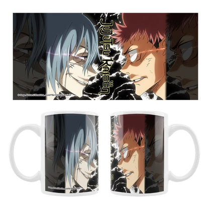 Jujutsu kaisen en céramique Mug Mahito contre Itadori