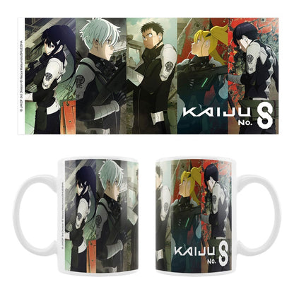 Kaiju nr. 8 Keramisk krus Mina, Reno, Kafka, Kikoru, Hoshina