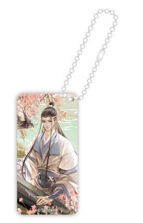 Grandmaster de la culture de la culture démoniaque série de printemps de printemps acrylique domino kelechain lan wangji 6 cm