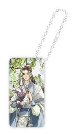 Grandmaster of Demonic Cultivation Série estivale Série Acrylique Domino Keychain Lan Wangji 6 cm