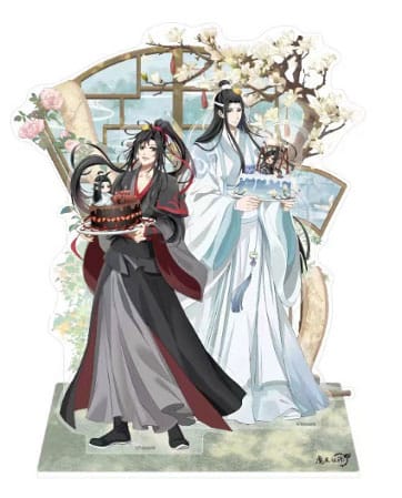 Gran maestro de cultivo demoníaco Stand Acrílico Wei Wuxian & Lan Wangji Birthday Ver. 20 cm