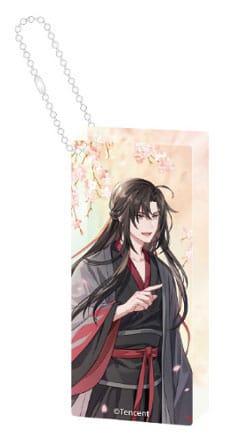 Grand Master de la culture démoniaque Keychain domino acrylique Wei Wuxian Wu Wang ver. 6 cm