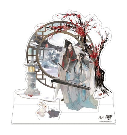 Grand Master de la culture démoniaque stand en acrylique Wei Wuxian & Lan Wangji deux en harmonie ver. 21 cm