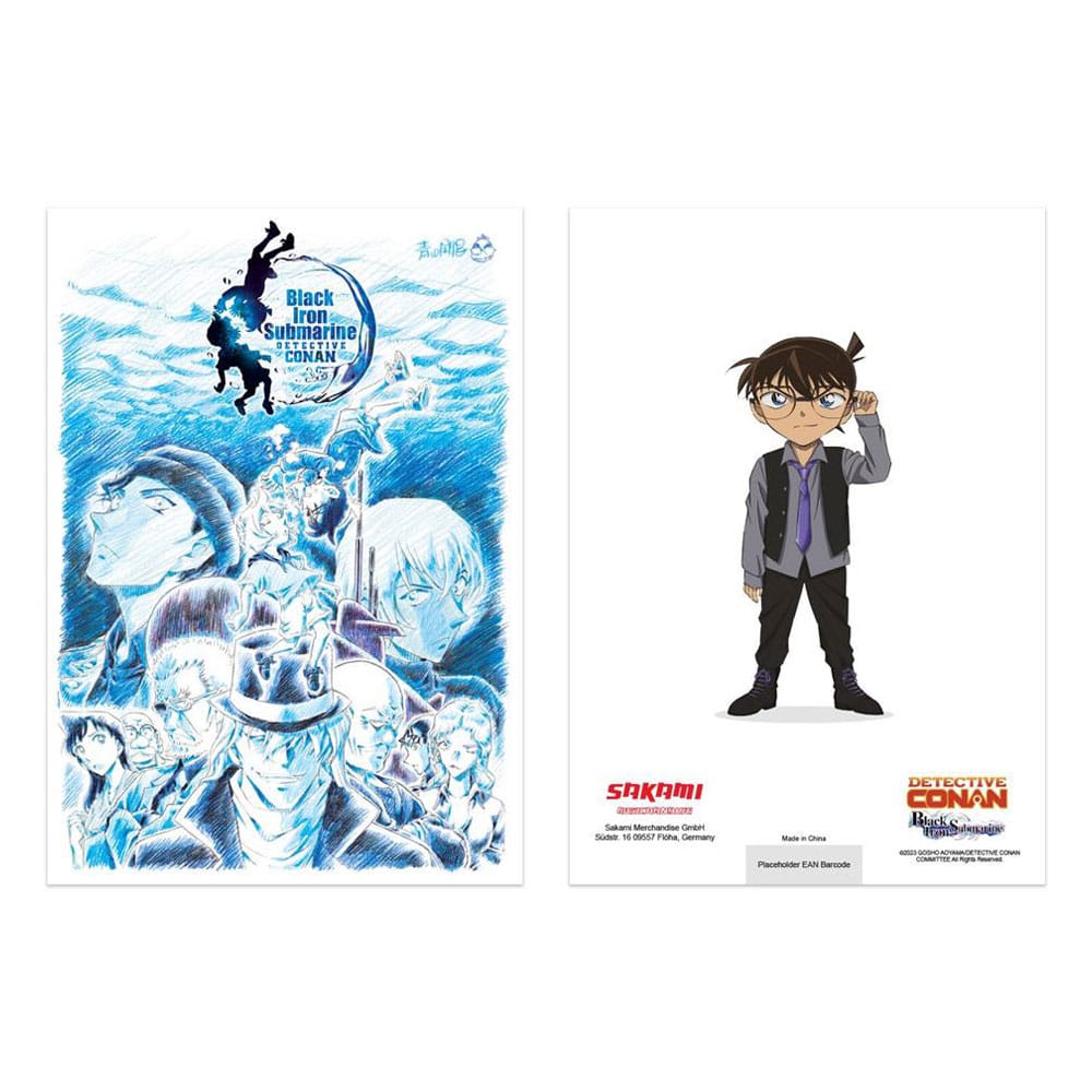 Detective Conan Notebook Black Iron Submarine