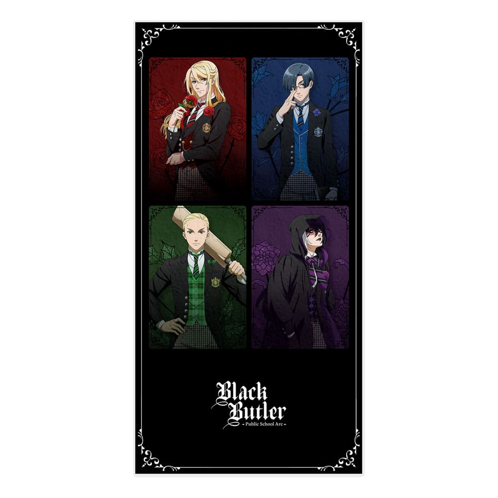 Black Butler: asciugamano arco della scuola pubblica il prefetto quattro / P4 150 x 75 cm